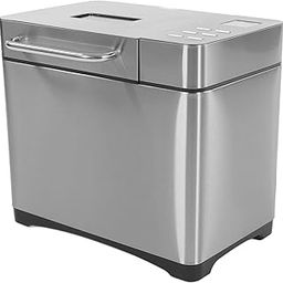 Bread Maker, Large 17-in-1 Bread Machine, 2.2lb Stainless Steel Bread Maker Machine with Auto Fruit Nut Dispenser, Nonstick Pan, 650W, Digital, Programmable, 1 Hour Keep Warm, 3 Loaf Sizes(#1)-25