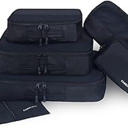 Polyester Packing Cubes Travel Pouch (Set of 6 Pouch) | for Toiletry, Makeup Kit & Travel Accessories | Travel Pouch | Travel Pouch for Men & Women | Convenient Design & Easy to Carry-image-45