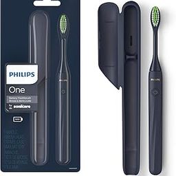 SONICARE Adult Philips One Battery manual Toothbrush, Midnight Blue, Hy1100/04, 1 count-image-11
