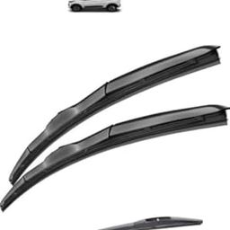 RYU7® Hybrid Wiper Blades Set Fits- Tata Nexon Front & Rear Wiper Blade(Pack of 3)-11