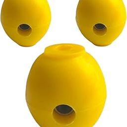 Generic Yellow Wire Ball Cable Stoppers for Gym Equipment, Set of 3 with Key Nuts, Universal Cable Machine Attachments-image-37