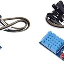 UJEAVETTE 2Pieces Digital DH11 Temp Humidity Sensor Module w/Cable for Arduino DIY-image-10