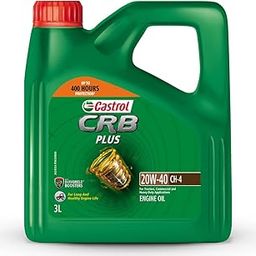 Castrol CRB PLUS 20W-40 CH-4 Diesel Engine Oil for Tractors, Commercial and Heavy Duty Applications-image-35
