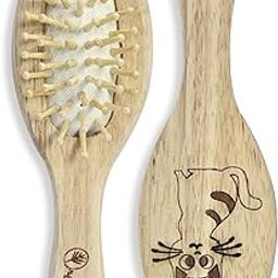 Organic B Oval Mini Wooden Paddle Hair Brush | Kids-image-16