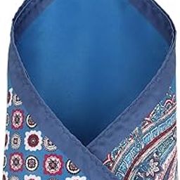 Men Polyester Blue Casual Style Party Pocket Square,Free Size-picture-34