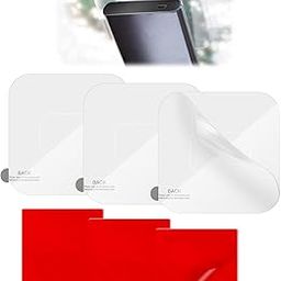 Yenblow Dashcam Windscreen Electrostatic Film and Double Sided Adhesive Pads on Dash Camera Replacement Phone Holder Pad and Electrostatic Sticker Kit for Mounting-24
