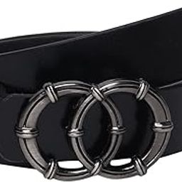 Women's Leather Belts for- Jeans Pants with Fashion Ladies Belts for Women Stylish Design Ladies Womens Waist Belts | T_BT_W_11_NBBL-image-33