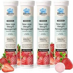 Bloom Berberine + L-Carnitine Effervescent Tablets | 60 Effervescent Tablets (Pack of 4) | Natural Formula for Weight Management | Turns Fat into Active Energy | Strawberry Flavour-8