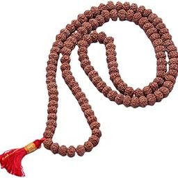 numeroastro 9 Mukhi | Nine Faced Rudraksha Mala (Indonesian Java Beads) with Lab Certificate (1 Pc)-image-16