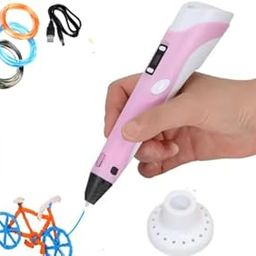 3D Pen for Kids with USB Cable and Filament in 3D Printing Pen|3D Pen with USB Cable(Pink)-5
