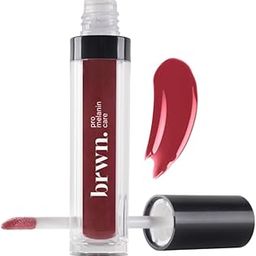 Brwn Glass Shine Lip Gloss - Stunning Shades for Indian Skin tones | High Shine, Lightweight, Non-sticky Moisturizing formula | Vitamin E & 4 Oils | Vegan, Cruelty Free | Full Size | 02 Berry Glaze-23