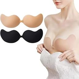 Sticky Bra Adhesive Push Up Invisible Strapless Bras for Women Reusable with Nipple Covers for Backless Dresses Multicolour-picture-41
