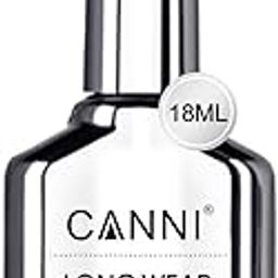 CANNI 18ml No Wipe Gel Top Coat from BELLE GAGA Scratch Resistant Gel Nail Polish High Gloss Shiny and Long Lasting Clear Top Coat, Soak Off LED Nail Lamp Nail Art Starter Manicure-58