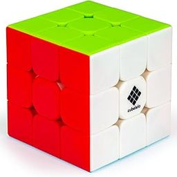 Cubelelo Drift Warrior 3x3 Stickerless Cube | Beginner Speedcube for Kids Boys Girls Above 3 4 5 6 Years Old & Above | Magic Puzzle Toy | Durable & Smooth Cube with Anti-Pop Design 3 3-1