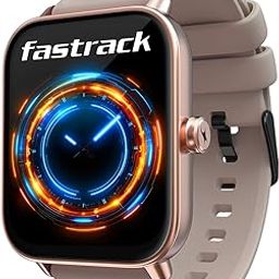 Fastrack Limitless Glide Smart Watch, Advanced UltraVU HD Display, SingleSync BT Calling, Advance Chipset, 85+ Sports Modes & Smartwatch Faces, AI Voice Assistant, 24 * 7 Health Suite, IP67 (Beige)-28