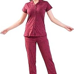 Womens Hosiery Printed Night Suit-image-59