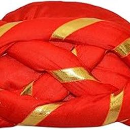 Traditional Rajasthani Barmeri Vantma Silk Safa | Turban | Pagdi | Pheta for Kids - Code VT17103-image-95