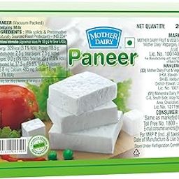 Mother Dairy Paneer, 200 g Pack-image-69