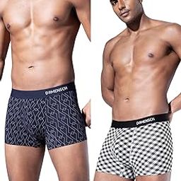 Men's Modal Regular Fit All Over Print Trunks-picture-34