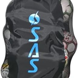 Football Carry Bag (10-12 Balls) - 2 Strips (Black)-picture-31
