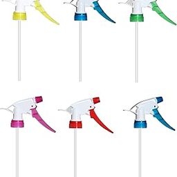 ALTRUIST Plastic Trigger Spray Bottle Nozzle Head, Sprayer for Bottle for Home, Salon and Office Purpose, Fits on Every Bottle (Multicolor) Pack of 6-image-62