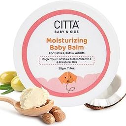 CITTA Moisturizing Baby Balm for Face and Body For Babies, Kids and Adults With 8 Natural Oils | Shea Butter & Vitamin E | Travel Friendly Pack (50 g - Pack of 1)-15