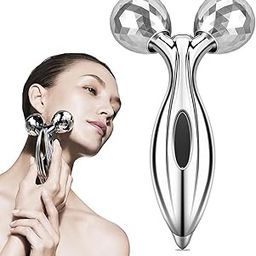 3D roller 360 rotate thin face full body shape lifting wrinkle remover massager for glowing skin slimming neck firming anti-ageing facial tool wrinkles puffiness blood flow pain relief women-35