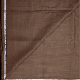 Weaves Empire 100% Linen Cotton with BATISTE Weaving Brown Colour Plain Unstitched Shirt Fabric - 1.6 mts / VV1010-image-71