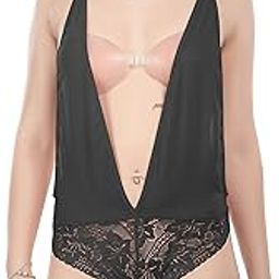 Women's Backless Lace Babydoll Lingerie Set (Gift Wrapped)-image-66