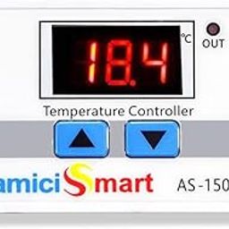 amiciSmart -50 to +110℃ Intelligent Digital Thermostat AC 220V 1500W Temperature Controller Switch with 1 Year Warranty-image-1