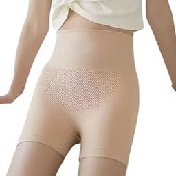 Women's High Waist Seamless Shapewear, Tummy Control Thigh Slimmer, Nude-image-82
