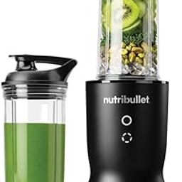 Nutribullet 1200W Ultra Blender, USA #1 Mixer, Grinder, Smoothie Maker, Food Processor, Glow Illuminated Interface, Quietest Single-Serve Blender, SS Rapid Extractor Blade 2yrs warranty (Satin Black)-18