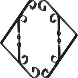 POPETPOP 2pcs Hanging Flower Pot Holders Iron Plant Stand with Elegant Design for Indoor and Outdoor Use Bracket for Efficient Space Management-image-90