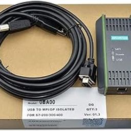 USB-MPI For Siemens S7-200/300/400 USB MPI/PPI/DP/PROFIBUS PLC RS485 Profibus PC Adapter 9pin Communication Cable Replace Siemens 6ES7972-0CB20-0XA0-14