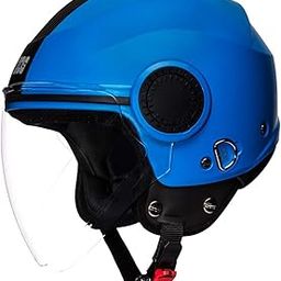 STUDDS Urban Open Face Helmet (Blue, XL)-image-54