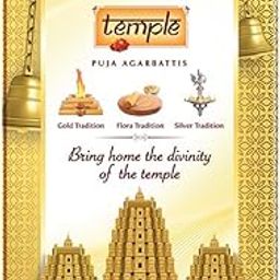 Mangaldeep Temple 3 in1 Agarbatti - Experience The Divinity of Temple 108g (2 Packs x 33g & 1 Pack x 42g)-23