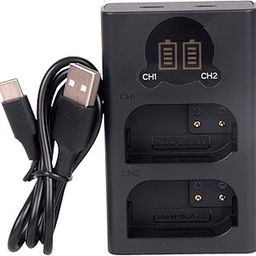 DMW-BLK22 Dual Type C Charger with LCD Display for BLK22 Battery for Panasonic DMW-BTC15 Lumix DC-GH5 II DC-GH6 DC-S5 G9 GH5 GH5S Cameras-picture-12