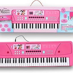 Kriiddaank Minnie Keyboard Piano-600 - Portable & Battery Operated, Learning & Development Toy for Toddlers | Fun & Educational Toy for Kids | Safe, Engaging & Interactive Play-9
