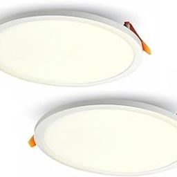 PROZONE 12V DC Ceiling Lights of 10Watts for Solar and Operates from Any 12v Battery and to Operate from 220v Use AC to DC Adaptor, Warm White 3000K Color with 1320 lumens (Pack of 2)-image-85