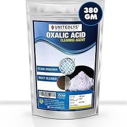 Unitedlys® Oxalic Acid Powder 380 Grams | All-Purpose Tiles, Granite, Stains, Rust & Floor Cleaner | Professional Strength Stain Remover, Rust Remover & Tile Cleaner-image-67