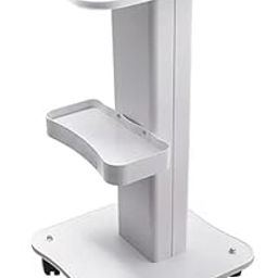 TOHFA Sales Hydra Facial Machine Trolley for Salon & Clinic Use – Premium 3-Tier Movable Trolley Stand with Wheels, for HydraFacial, Skin Care, Beauty & Spa Equipment Storage-23