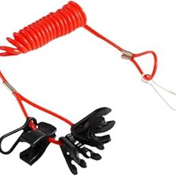 VELURA Kill Stop Switch Tether Lightweight 1.6M with 7 Keys Replace for Yamaha|1 Motorcycle License Plate Frame|Fairings & Body Work| Parts & Accessories-image-2