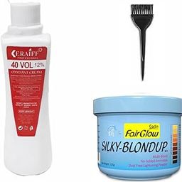 blonder 125g hair high lighting doveloper 500 ml and brush (set of 3)-picture-52