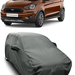 AOSIS® 100% Waterproof Car Body Cover Compatible with Ford with Mirror Pocket | 3 Layered Thick Fabric | 100% Rain Proof | Weather Proof | Dust Proof (Grey)-picture-18