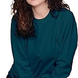 Women Full Sleeve Round Neck Fleece Sweatshirt-image-37