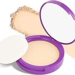 SUGAR POP Longwear Matte Compact | For Fair To Medium Skin Tone | Packed with Castor Oil & Vitamin E | UV Protection, Pore Minimizing | Medium Coverage | 9gm - 02 Beige-61