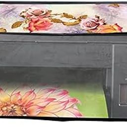 Beautiful Printed Printer Cover Compatible for Brother DCP T226 INK TANK Printer-Gold Color-5