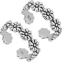 925 Sterling Silver Toe Rings For Women And Girls|with Authenticity Certificate, 925 Stamp & 6 Months Warranty-image-97