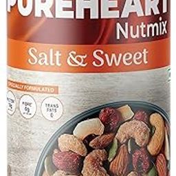 Pureheart Nutmix Salt & Sweet Dry Fruits (230 gm) Premium Salted Mix Nuts (Cashews, Almonds, Raisins, Cranberries) Delicious & Crunchy Mixed Dry Fruits-image-10