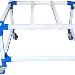 Extra Heavy Duty Air Cooler Stand with Trolly and Wheels Air Cooler Trolley White-12